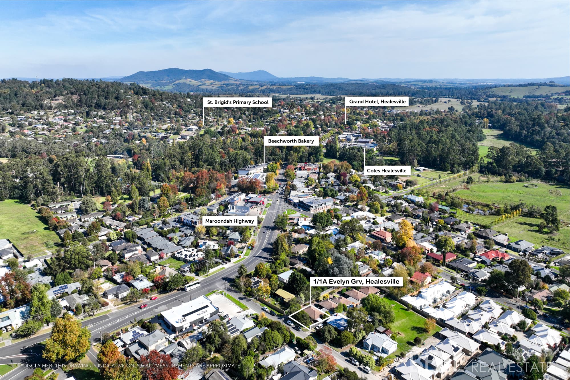 1/1A Evelyn Grove, HEALESVILLE VIC 3777